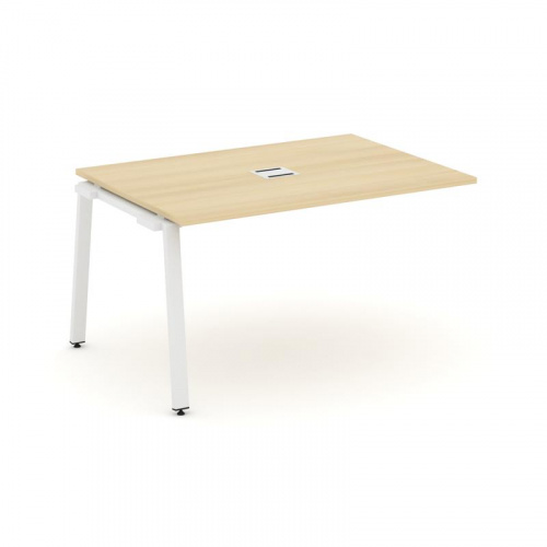 Style Project Проходной наб. элем. перег. стола SN-6A.NSPRG-004 Белый/Металл Белый 1580*980*750 фото 17