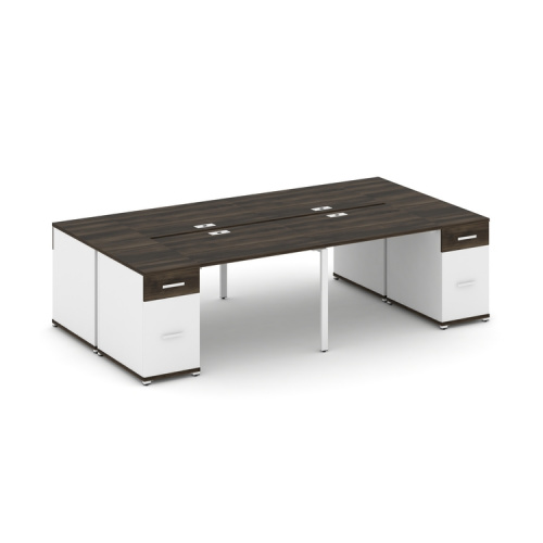 Бенч-система на 4 места с 2 опорными тумбами Concept CN.DRS-429 фото 10