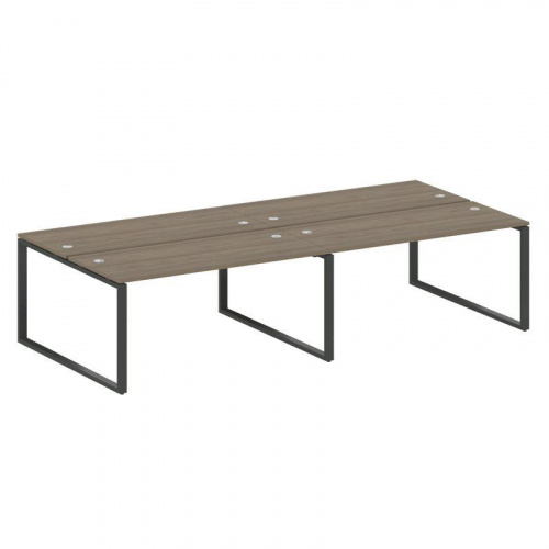 Бенч-система на 4 места на О-обр. м/к Metal System БО.СМ-4.4 фото 13