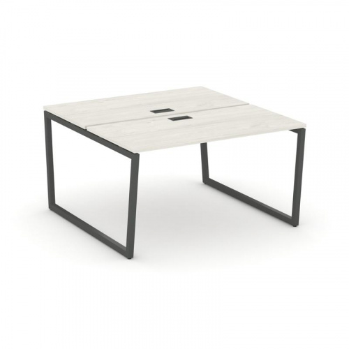 Style Project Рабочая станция 2-х сторон. SN-4T2.DRS-002 Акация Лорка/Металл Антрацит/Заглушка Пласт фото 24