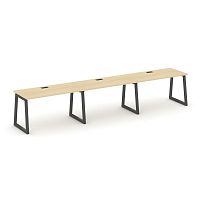 Style Project Рабочая станция 1 сторон. SN-5T1.ORS-042 Акация Лорка/Металл Антрацит/Заглушка Пластик