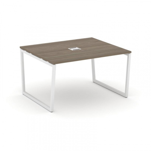 Style Project Стол переговорный SN-4T2.SPRG-032 Акация Лорка/Металл Антрацит/Заглушка Металл Антраци фото 14