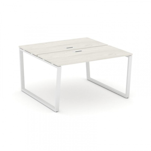 Style Project Рабочая станция 2-х сторон. SN-6T2.DRS-023 Акация Лорка/Металл Антрацит/Заглушка Пласт фото 13