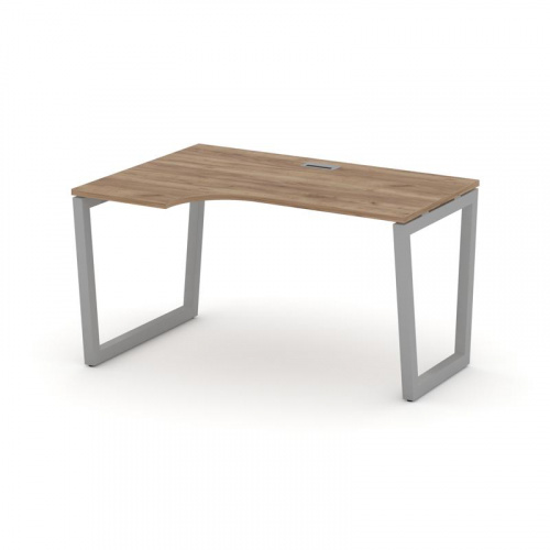 Style Project Стол рабочий эргоном. SN-5T2.SPA-001(L) Акация Лорка/Металл Антрацит/Заглушка Пластик фото 10