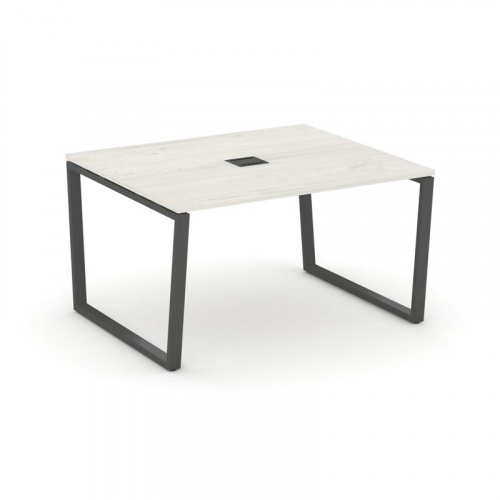 Style Project Стол переговорный SN-6T2.SPRG-032 Акация Лорка/Металл Антрацит/Заглушка Металл Антраци фото 24