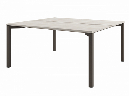 Стол тандем на металлокаркасе D-42