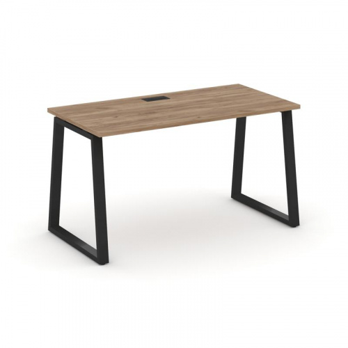 Style Project Стол письменный SN-6T1.SP-004 Акация Лорка/Металл Антрацит/Заглушка Пластик Черный 158 фото 8