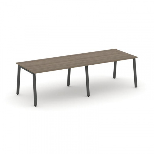 Style Project Стол переговорный SN-6A.SPRG-012.3 Белый/Металл Антрацит 2360*980*750 фото 17