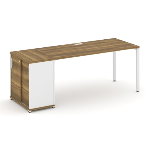 Стол офисный с опорным шкафом-купе Concept CN.SP-236