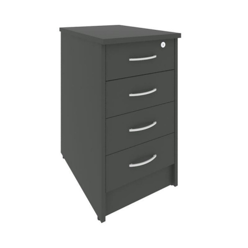 Тумба приставная на 4 ящика с замком Riva А.ТП-4.1F-S фото 2 Тумба приставная на 4 ящика с замком Riva А.ТП-4.1F-S фото 2