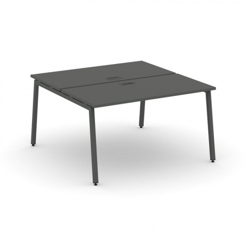 Style Project Рабочая станция 2-х сторон. SN-4A.DRS-011 Белый/Металл Антрацит 980*1432*750 фото 21