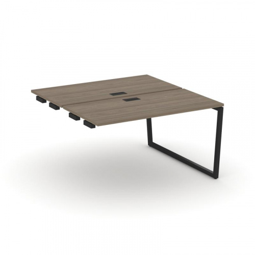 Style Project Стол-приставка к опор. элем. SN-4T2.DPRS-004 Акация Лорка/Металл Антрацит/Заглушка Пла фото 6