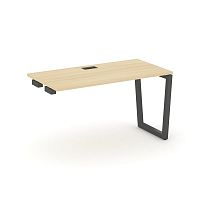 Style Project Стол-приставка к опор. элем. SN-5T2.OPRS-022 Акация Лорка/Металл Антрацит/Заглушка Пла