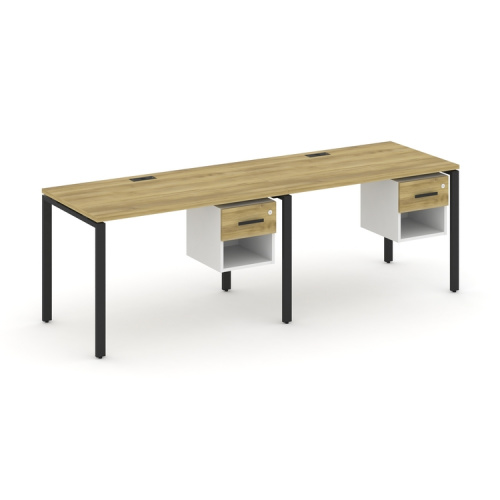 Бенч-система на 2 места с подвесными тумбами Concept CN.ORS-118 фото 6