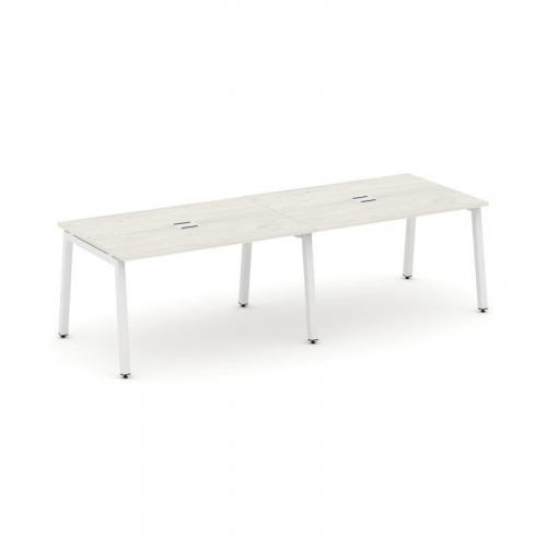 Style Project Стол переговорный SN-5A.SPRG-013 Антрацит/Металл Белый 2760*980*750 фото 16