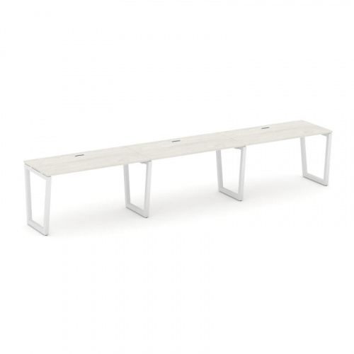 Style Project Рабочая станция 1 сторон. SN-5T2.ORS-033 Акация Лорка/Металл Антрацит/Заглушка Пластик фото 13