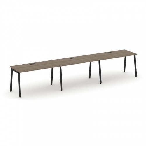 Style Project Рабочая станция 1 сторон. SN-4A.ORS-044 Дуб Наварра/Металл Антрацит 4740*700*750 фото 6