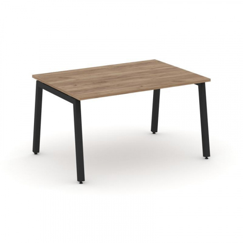 Style Project Стол переговорный SN-5A.SPRG-004.3 Тиквуд Светлый/Металл Белый 1580*980*750 фото 11