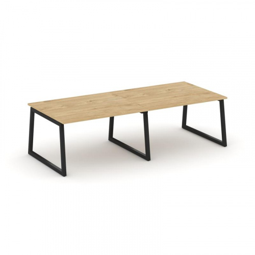 Style Project Стол переговорный SN-5T1.SPRG-042.3 Акация Лорка/Металл Антрацит 2360*1180*750 Style Project Стол переговорный SN-5T1.SPRG-042.3 Акация Лорка/Металл Антрацит 2360*1180*750