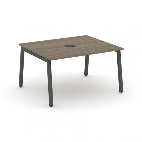 Style Project Стол переговорный SN-5A.SPRG-032 Акация Лорка/Металл Белый 1180*1180*750 фото 20