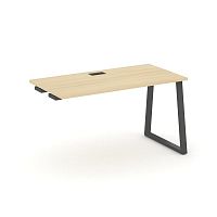 Style Project Стол-приставка к опор. элем. SN-6T1.OPRS-021 Акация Лорка/Металл Антрацит/Заглушка Пла