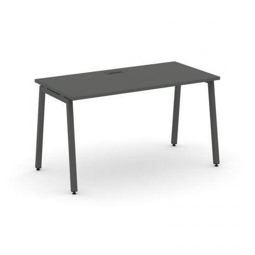 Style Project Стол письменный SN-4A.SP-004 Дуб Табак/Металл Белый 1580*600*750 фото 23