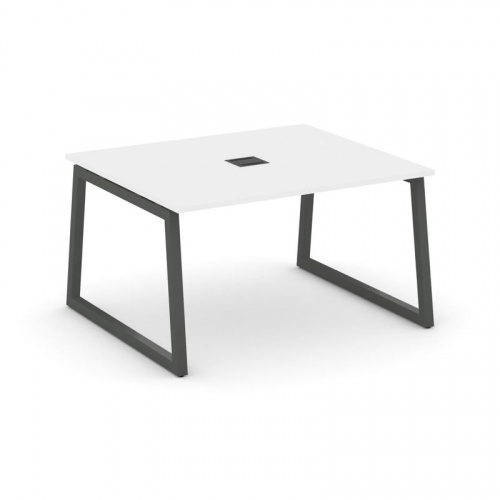 Style Project Стол переговорный SN-5T1.SPRG-032 Акация Лорка/Металл Антрацит/Заглушка Металл Антраци фото 26