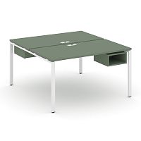 Бенч-система на 2 места с подвесными тумбами Concept CN.DRS-101