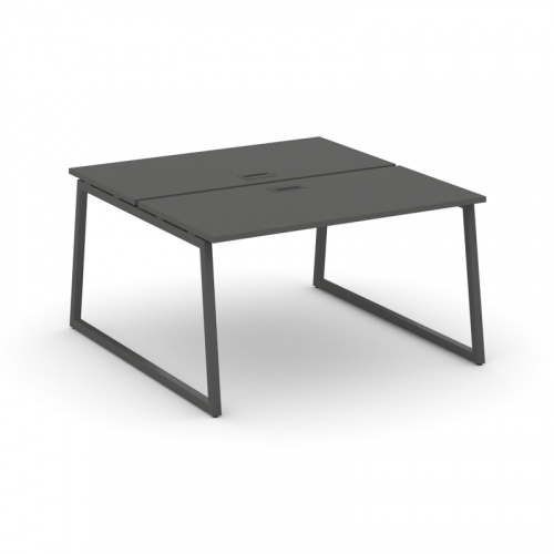 Style Project Рабочая станция 2-х сторон. SN-4T1.DRS-021 Акация Лорка/Металл Антрацит/Заглушка Пласт фото 14