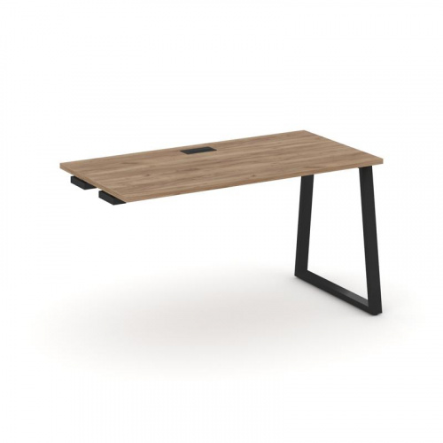 Style Project Стол-приставка к опор. элем. SN-6T1.OPRS-011 Акация Лорка/Металл Антрацит/Заглушка Пла фото 7