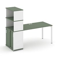 Стол офисный с опорным шкафом-купе Concept CN.SP-242