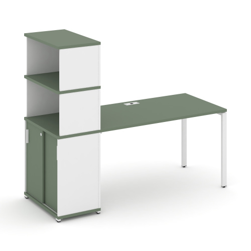 Стол офисный с опорным шкафом-купе Concept CN.SP-243