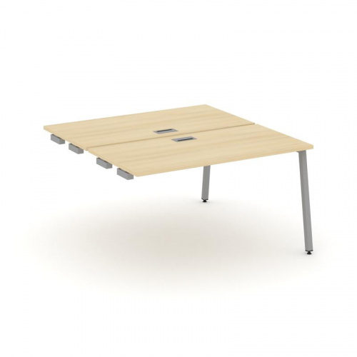 Style Project Стол-приставка к опор. элем. SN-4A.DPRS-011 Дуб Наварра/Металл Белый 980*1432*750 фото 10