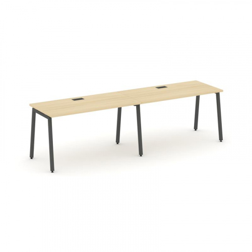 Style Project Рабочая станция 1 сторон. SN-4A.ORS-013 Дуб Табак/Металл Антрацит 2760*700*750 фото 24