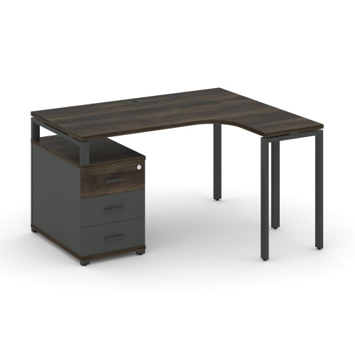 Стол эргономичный с опорной тумбой Concept CN.SA-301(R) Стол эргономичный с опорной тумбой Concept CN.SA-301(R)