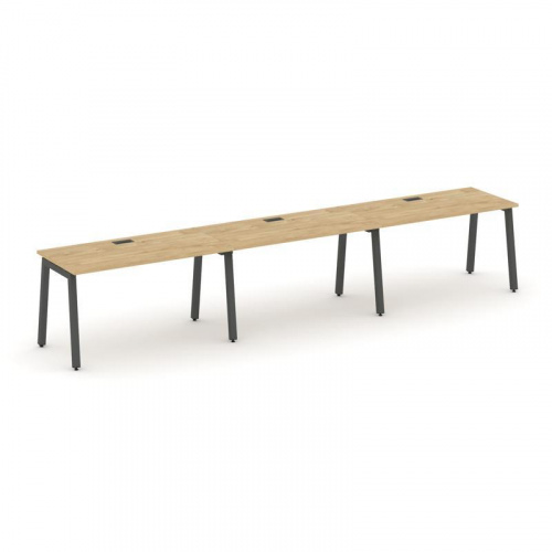 Style Project Рабочая станция 1 сторон. SN-5A.ORS-044 Дуб Наварра/Металл Белый 4740*700*750 фото 26