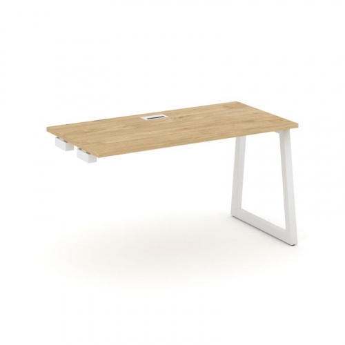 Style Project Стол-приставка к опор. элем. SN-5T1.OPRS-002 Акация Лорка/Металл Антрацит/Заглушка Пла фото 3