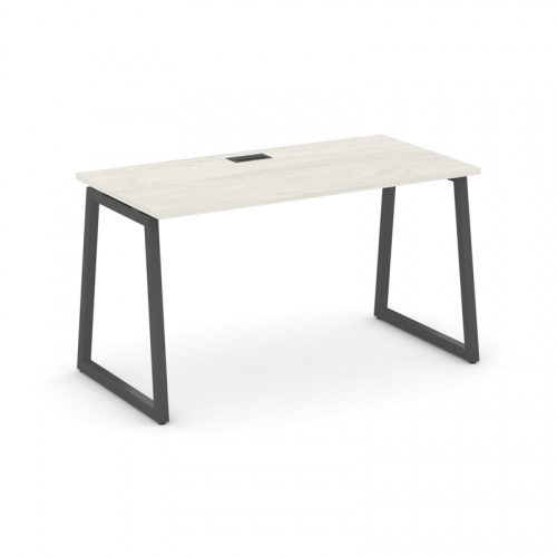 Style Project Стол письменный SN-4T1.SP-024 Акация Лорка/Металл Антрацит/Заглушка Пластик Черный 158 фото 9