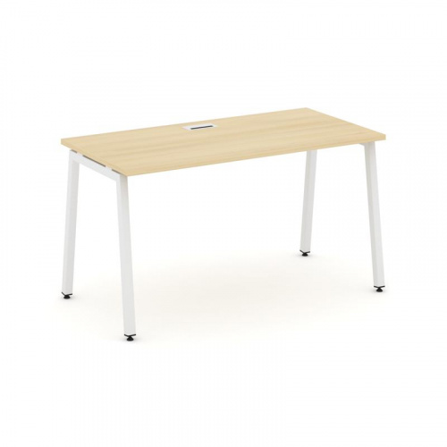 Style Project Стол письменный SN-4A.SP-004 Дуб Табак/Металл Белый 1580*600*750 фото 17