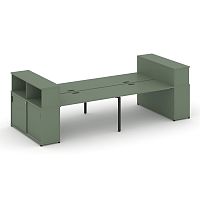 Бенч-система с опорными шкафами-купе Concept CN.DRS-283