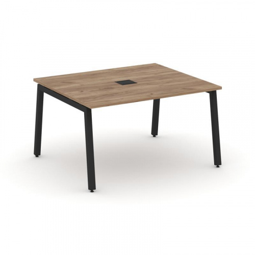 Style Project Стол переговорный SN-5A.SPRG-032 Акация Лорка/Металл Белый 1180*1180*750 фото 11