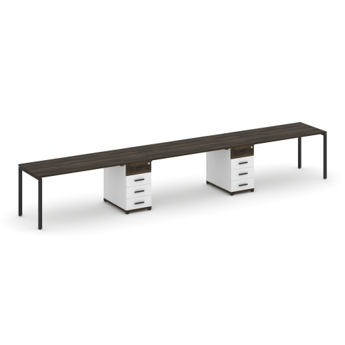 Бенч-система на 3 места с 2 опорными тумбами Concept CN.ORS-435 фото 9