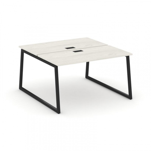 Style Project Рабочая станция 2-х сторон. SN-4T1.DRS-021 Акация Лорка/Металл Антрацит/Заглушка Пласт фото 6