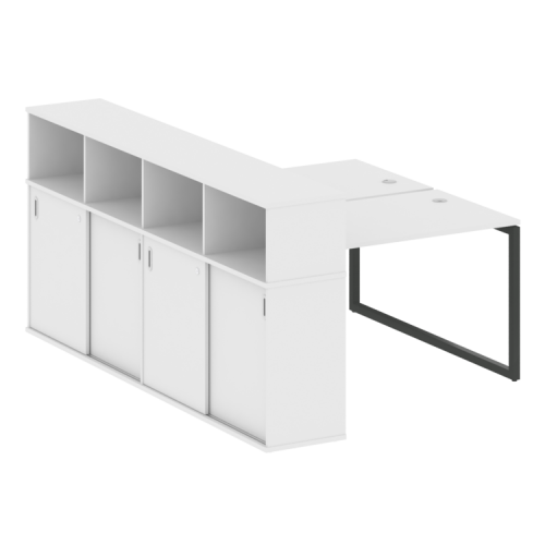 Бенч-система с шкафом-купе на О-обр. м/к Metal System Quattro 40БО.РС-СШК-4.2 фото 7 Бенч-система с шкафом-купе на О-обр. м/к Metal System Quattro 40БО.РС-СШК-4.2 фото 7