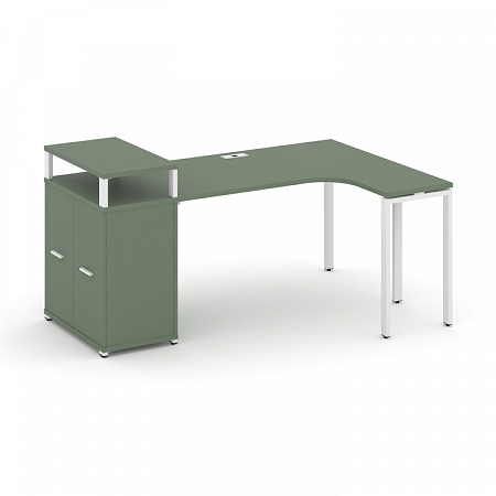 Стол эргономичный с опорным распашным шкафом Concept CN.SA-212(R)