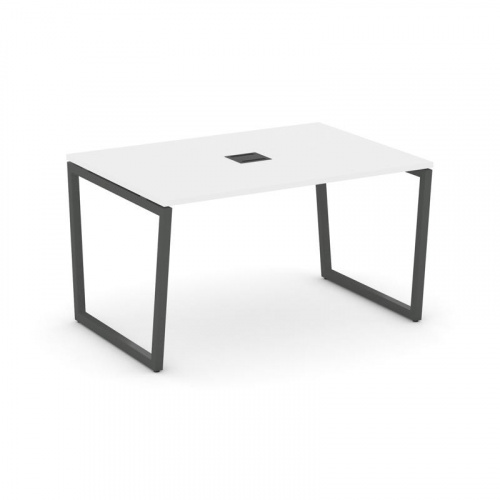 Style Project Стол переговорный SN-4T2.SPRG-001 Акация Лорка/Металл Антрацит/Заглушка Металл Антраци фото 26