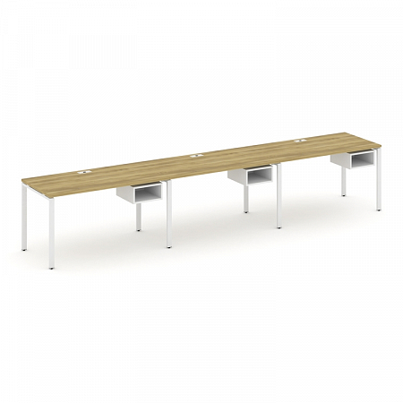 Бенч-система на 3 места с подвесными тумбами Concept CN.ORS-123