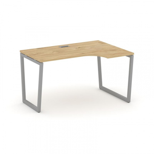 Style Project Стол рабочий эргоном. SN-4T2.SPA-022(R) Акация Лорка/Металл Антрацит/Заглушка Пластик фото 2 Style Project Стол рабочий эргоном. SN-4T2.SPA-022(R) Акация Лорка/Металл Антрацит/Заглушка Пластик фото 2