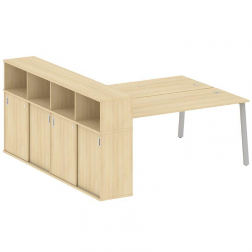 Бенч-система с шкафом-купе на А-обр. м/к Metal System БА.РС-СШК-4.5 фото 7