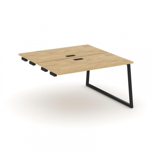 Style Project Стол-приставка к опор. элем. SN-4T1.DPRS-013 Акация Лорка/Металл Антрацит/Заглушка Пла